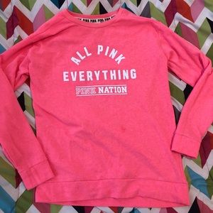 Pink PINK sweatshirt!!